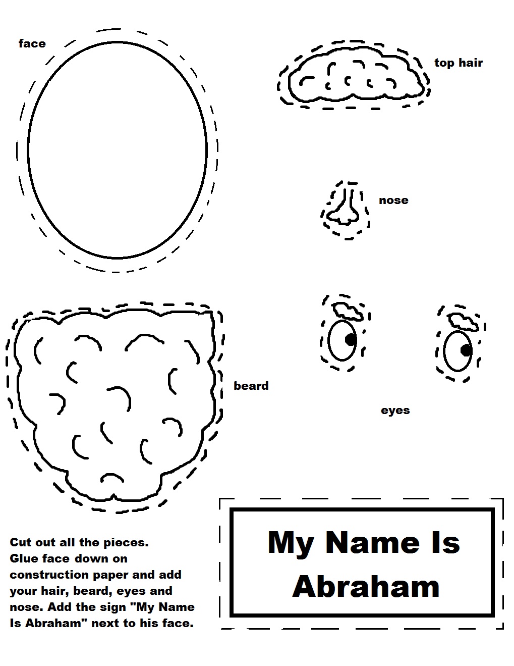 abraham coloring pages and bible lessons - photo #26