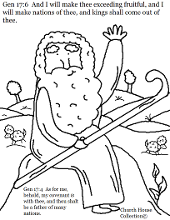 Abraham Coloring Pages Genesis 17:6 Father of Many Nations