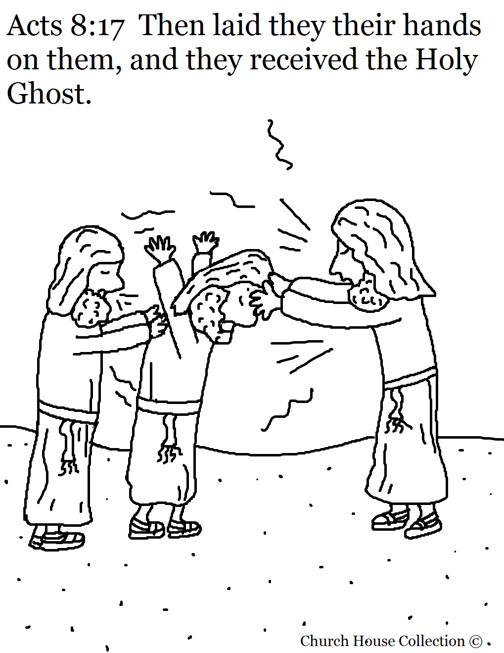 9300 Bible Coloring Pages Acts  Images