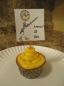 Armor of God Cupcakes