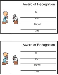 Baby Jesus And His Sheep Eating Ice Cream Award Certificate