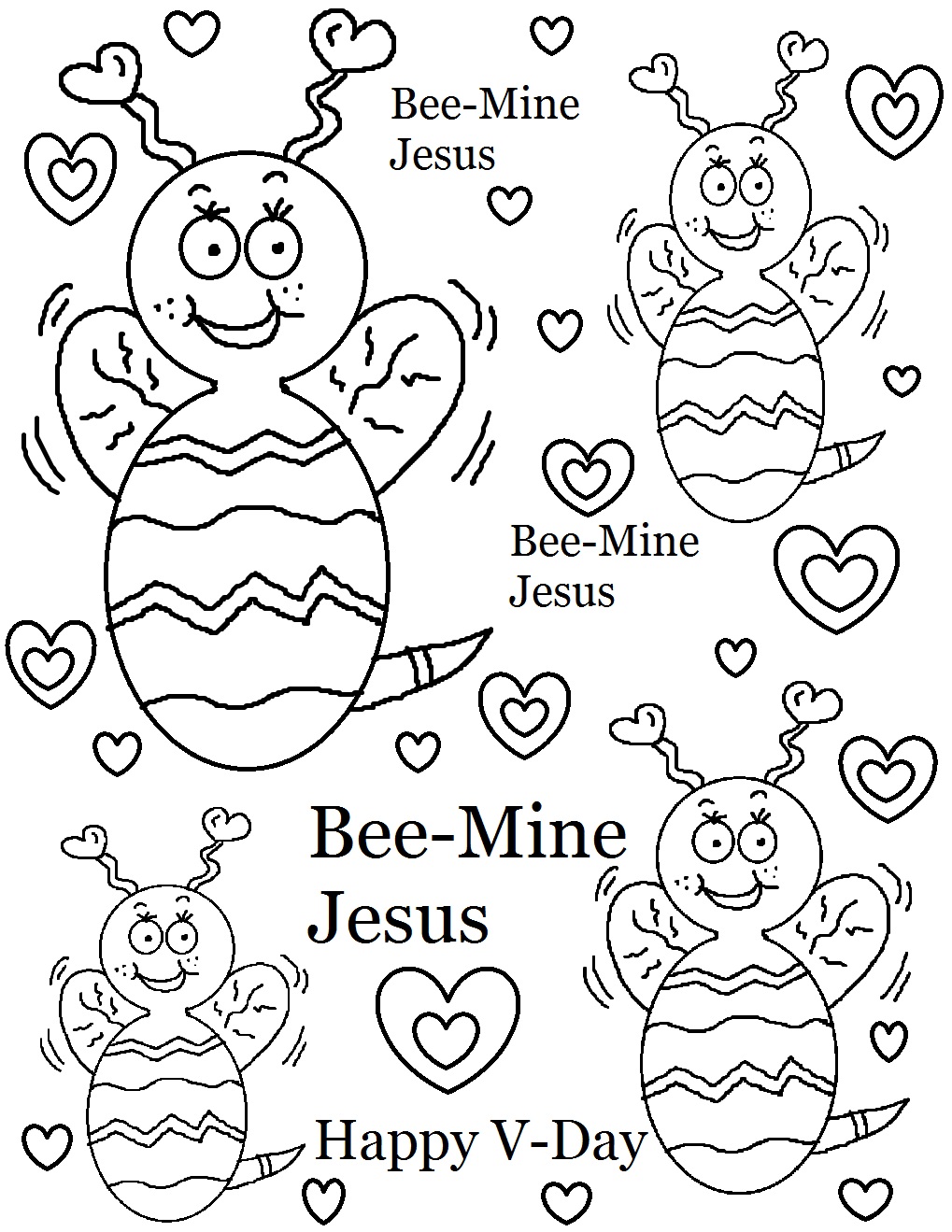 6600 Christian Valentines Day Coloring Pages Printable For Free