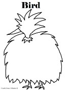 Bird Coloring Pages- Animal Coloring Pages for kids