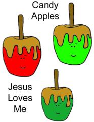 Candy Apple Clipart