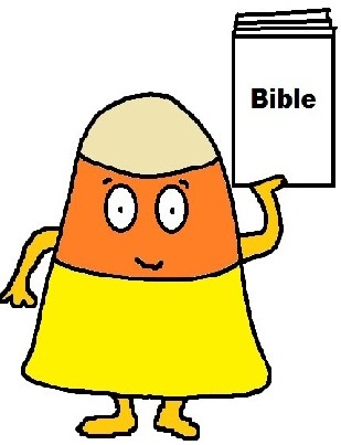 Free Candy Corn Fall Sunday School lesson for kids by Church House Collection