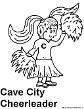 Cave City Caveman Coloring Pages- Cave City School Coloring Pages