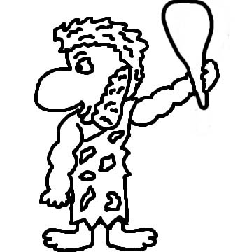 Cave City Caveman Clipart Picture