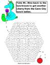 Cave City Caveman Maze For School