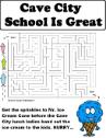 Cave City School Mazes- Cave City Ice Cream Cone Maze