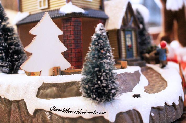 Wooden Christmas Trees For Sale For Christmas Villages, Crafts, DIY Christmas Wreaths, Projects, etc.