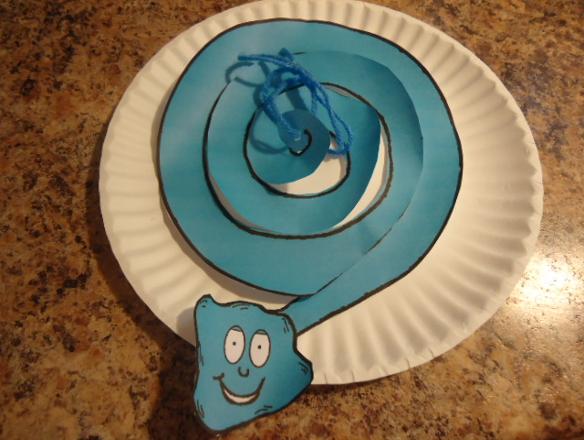 The Ten Plagues of Egypt Hail Swirl Hanger Craft