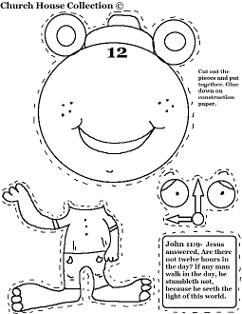 Daylight Savings Time Clock Cuout Activity Sheet for kids