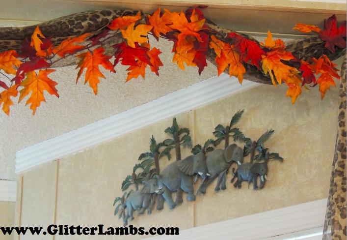 DIY Fall Shower Curtain For Your Bathroom by Church House Collection- Fall Scarecrows, Pumpkins, Orange toilet set cover and floor rug