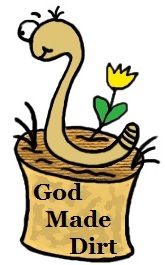 God Made Dirt Worm Clipart