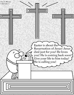 Easter Egg Preacher Coloring Pages For Sunday school by ChurchHouseCollection.com Easter Egg Coloring Pages for Sunday School Preschool Kids 