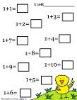 Easter Math Worksheets For Kids