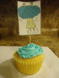 Jesus Ascension Cupcakes