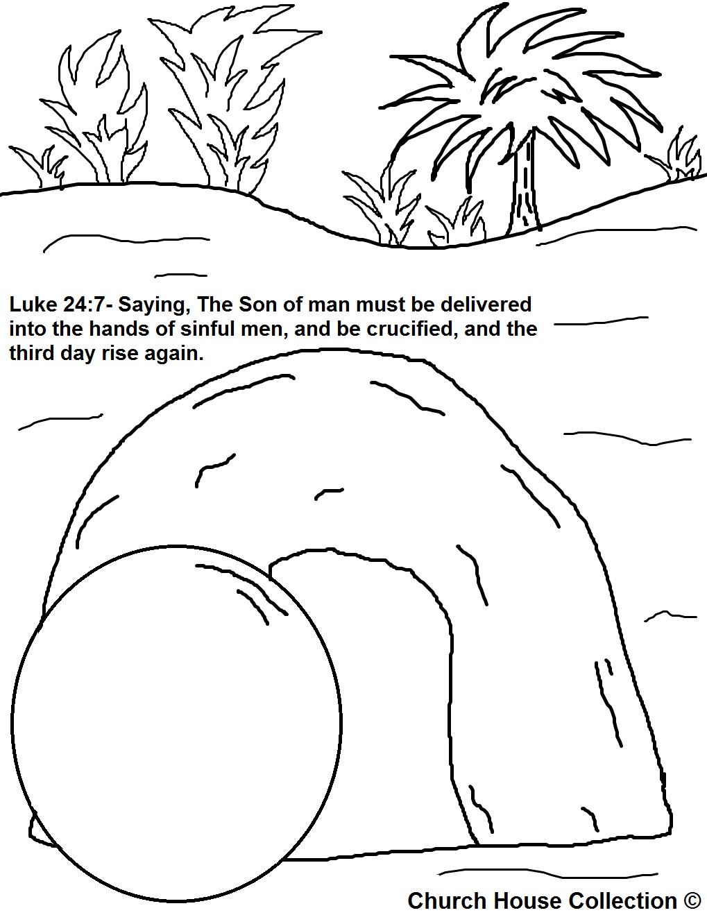 easter biblical coloring pages - photo #20