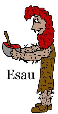 Jacob and Esau Clipart Pictures for Sunday School