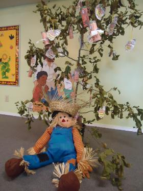 Candy Corn Tree- Pumpkin Tree- Scarecrow Tree