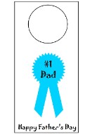 Father's Day Door Knob Hanger