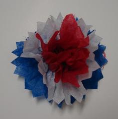 Fourth of July Sunday School Lesson For Kids- Flower Craft