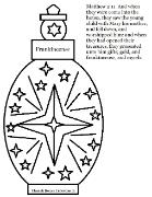 Frankincense Coloring Page For Wise Men Christmas Matthew 2:11  And when they were come into the house, they saw the young child with Mary his mother, and fell down, and worshipped him: and when they had opened their treasures, they presented unto him gifts; gold, and frankincense, and myrrh.