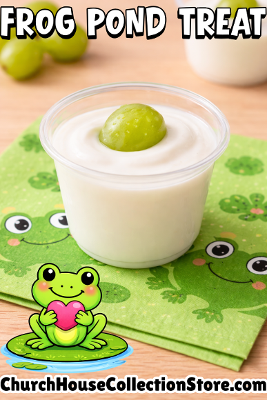 Frog Pond Treat Bible Valentine's Day Snack For Preschoolers