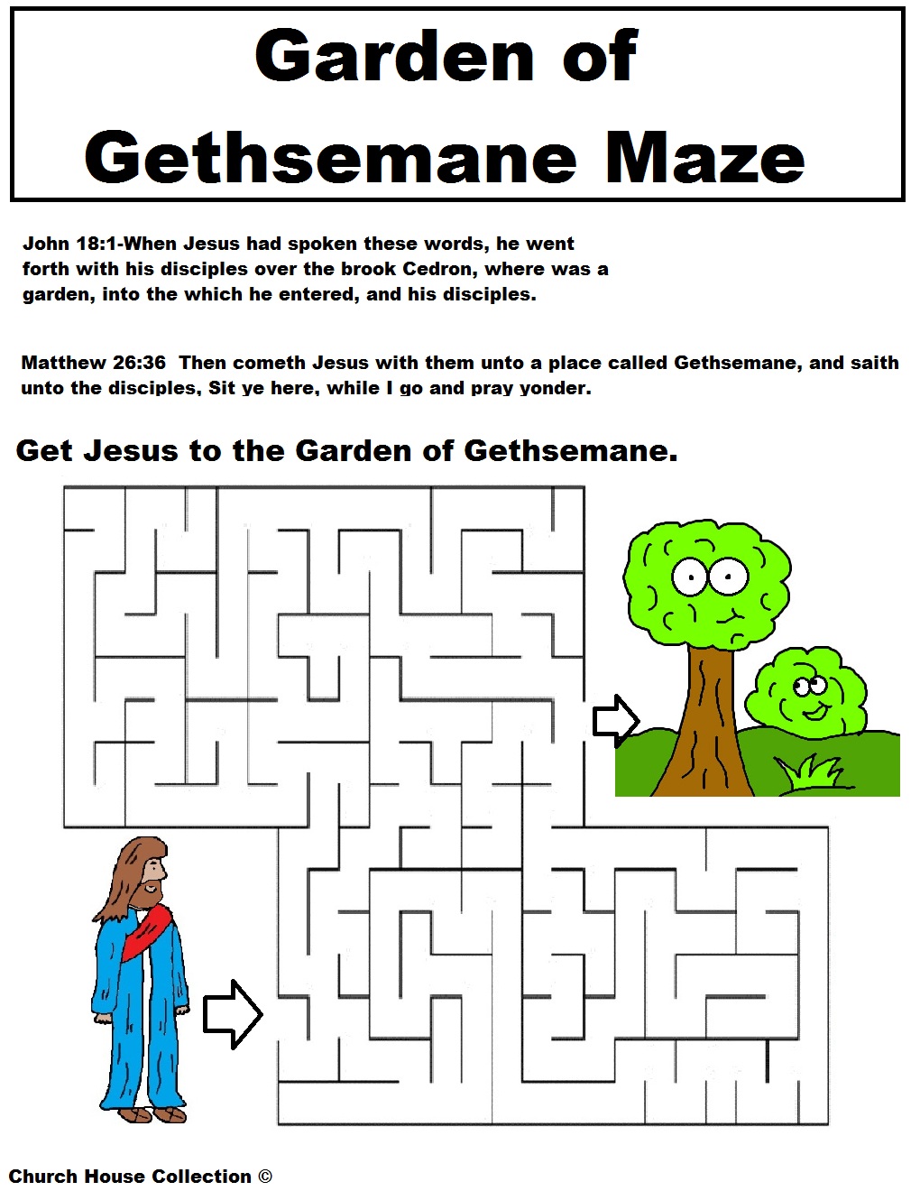 Download Garden of Gethsemane Sunday School Lesson