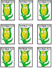 God Made Corn Template