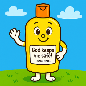Free Summer Sunscreen Preschool Bible Sunday School Lesson