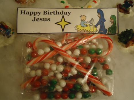 Happy Birthday Jesus Snack For Kids 