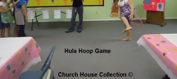 Hula Hoop Game For Children's Church