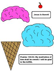 Ice Cream Cone Activity Sheet