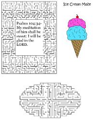 Ice Cream Cone Maze