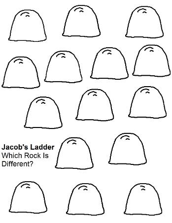 Jacob's Ladder Activity Sheet For Kids