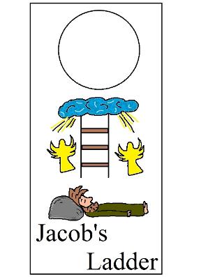 Jacob's Ladder  Doorknob Hanger