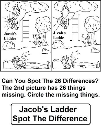 Jacob's Ladder Find The Difference