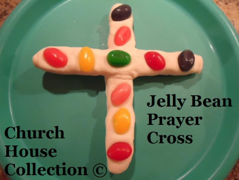Jelly Bean Prayer Cross