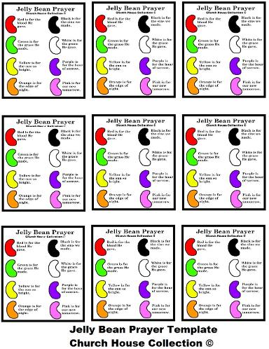 Jelly Bean Prayer Template | Jelly Bean Prayer Sunday School Lessons, Jelly Bean Prayer Sunday School Crafts, Jelly Bean Prayer Worksheets, Jelly Bean Prayer Coloring Pages, Jelly Bean Prayer Snack Ideas