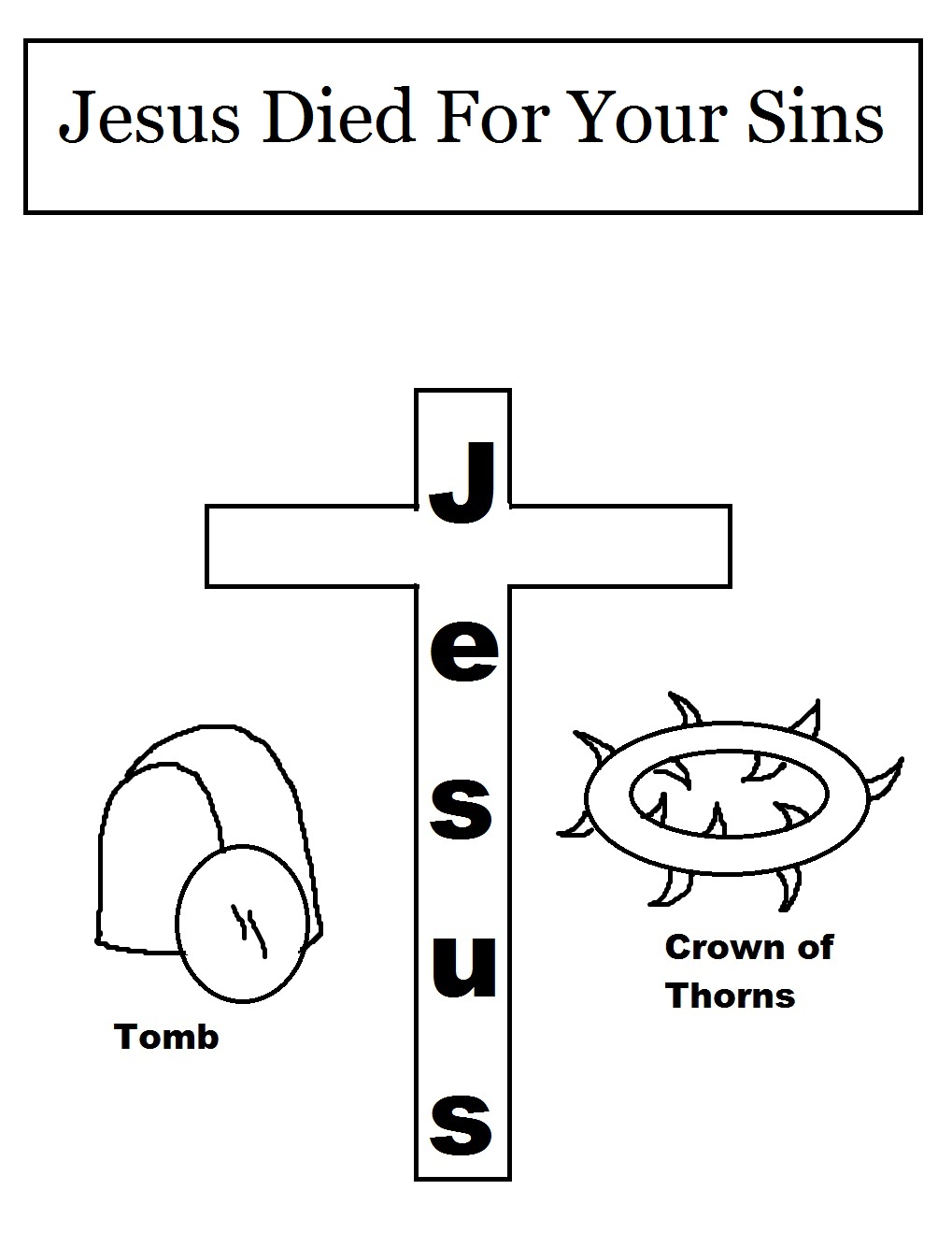 Jesus Coloring Pages