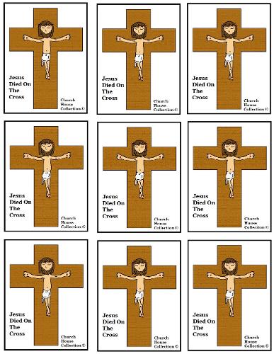 Jesus died on the cross sunday school lesson- Jesus cupcake topers