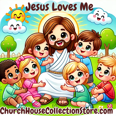 Jesus Loves Me Free Preschool Sunday School Bible Lesson For Toddlers. ChurchHouseCollectionStore.com