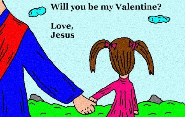 Jesus Valentine Clipart