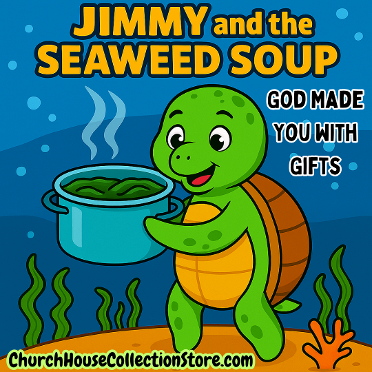 Jimmy The Sea Turtle Seaweed Soup Free Preschool Bible Sunday School Lessons
