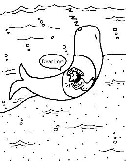 Jonah and the Whale Coloring Pages