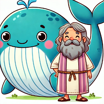Jonah And The Whale- Obeying God Sunday School Lesson Plan For Toddlers. Bible Stories For Kids. Ministry For Children.