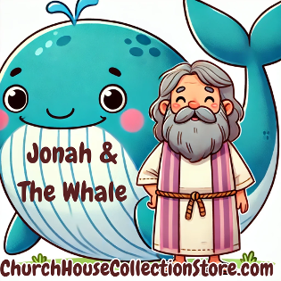 Free Jonah and the Whale Preschool Sunday school Lesson toddlers