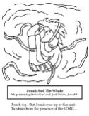 Jonah And The Whale Coloring Pages