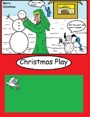 Free Printable Christmas Play Invitations